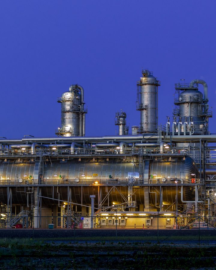 Power generation plant being commissioned on site